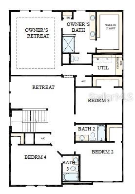 This is a floor plan of a home's ground level featuring a garage, kitchen, and lanai — 4008 W LEMON STREET, TAMPA, FL