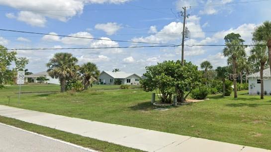 This is a map showing a location pin near Burnt Store Marina and Yucca Pens Preserve — 17496 CAPE HORN BOULEVARD, PUNTA GORDA, FL