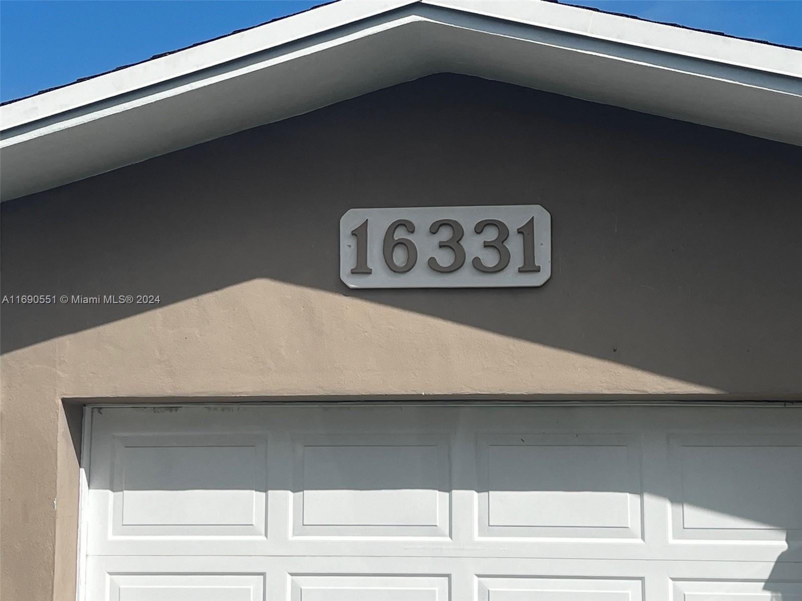 16331 SW 104th Ave, Miami FL 33157