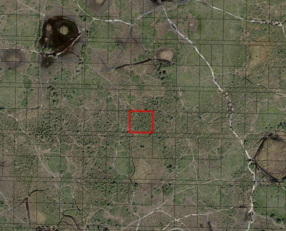 An aerial map view shows a red square highlighting a specific plot of land — 0 NW 312th Street, Okeechobee FL 34972, OKEECHOBEE, FL