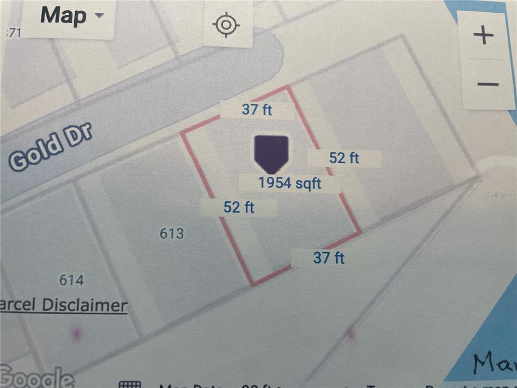 This is a map showing the property lines and dimensions of a rectangular residential lot — 3710 GULF OF MEXICO DRIVE UNIT G12, LONGBOAT KEY, FL