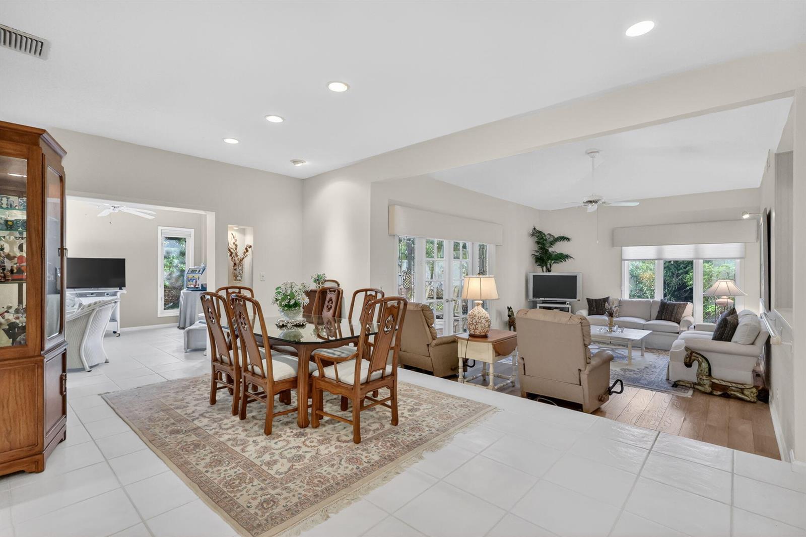 dining and Family rooms — 5422 SE Meredith Terrace, Stuart FL 34997, STUART, FL