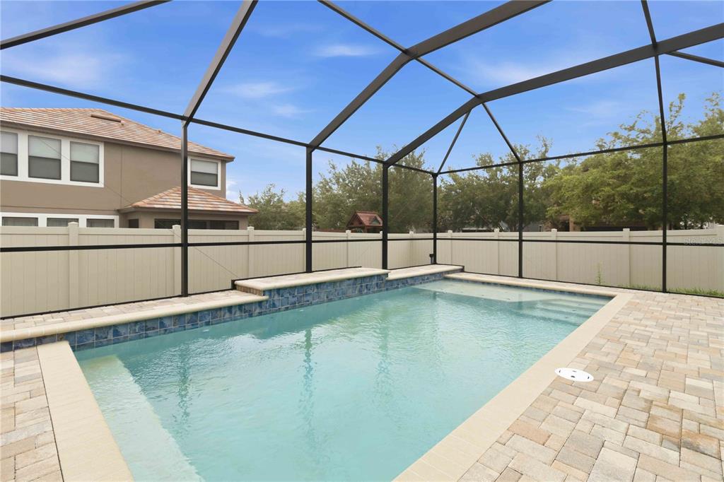 This is a two-story floor plan showing the layout of a residential home — 1001 OLIVETO VERDI COURT, BRANDON, FL
