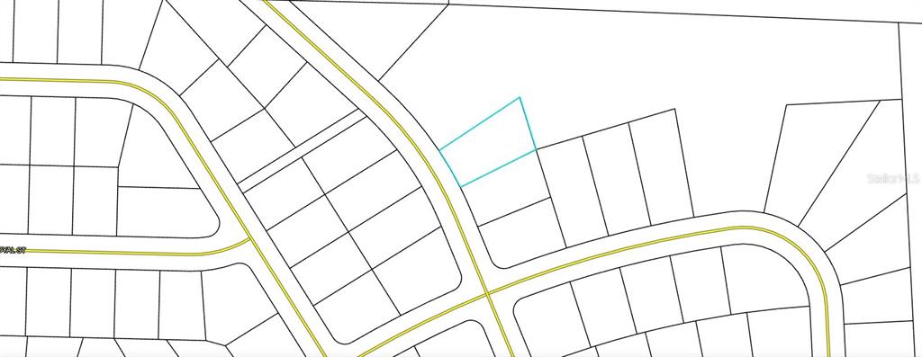 This is a plat map showing a highlighted parcel of land within a residential neighborhood — Lot 2 Unit 6 Blk 346 HAGAR AVENUE, CHIPLEY, FL