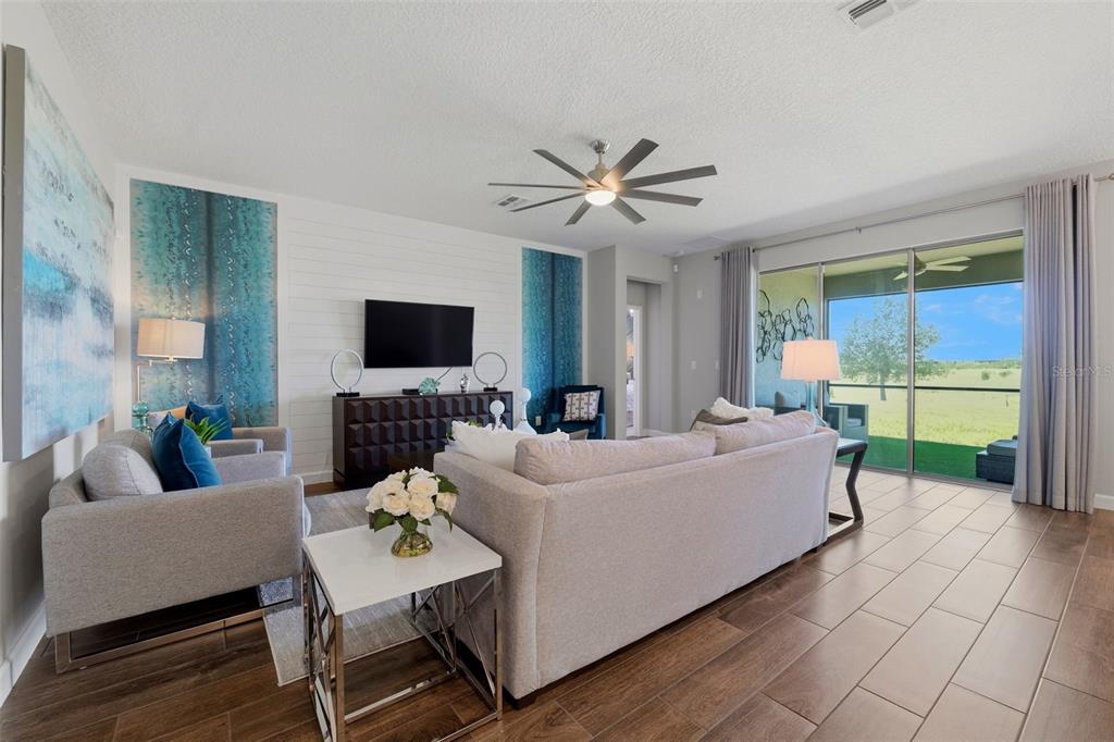 This is a floor plan showing the layout of a single-story residential home — 31700 CANNON RUSH DRIVE, SAN ANTONIO, FL