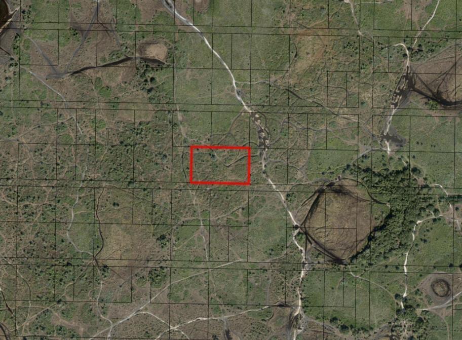 This is an aerial map showing a rectangular property parcel outlined in red — 0 312th Street, Okeechobee FL 34972, OKEECHOBEE, FL