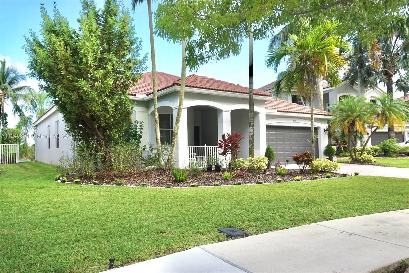 878 Lavender Circle # 878, Weston FL 33327