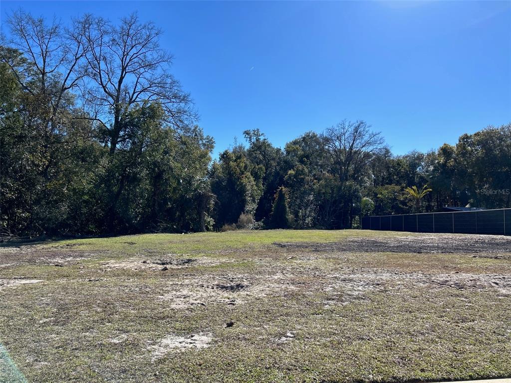 A cleared, flat residential lot features sparse grass and a dense treeline in the background — 751 W PENNSYLVANIA AVENUE, LAKE HELEN, FL