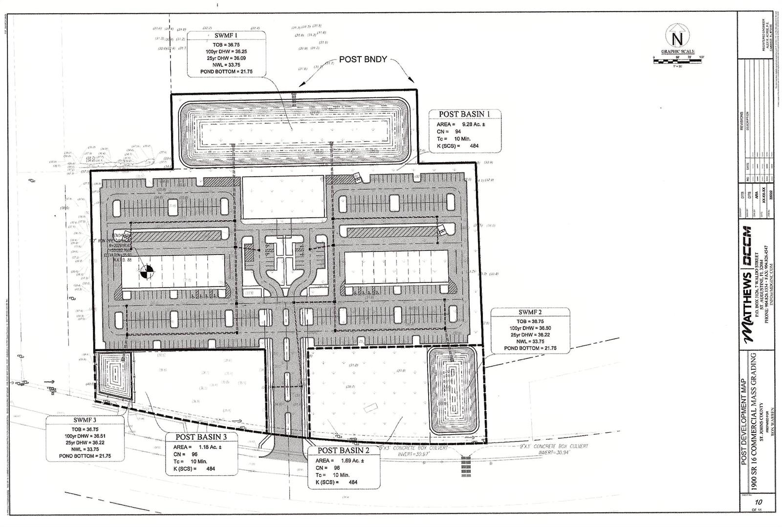 Plan A w 1.3 ac outparcels — 1910 State Road 16, FL 32084, FL