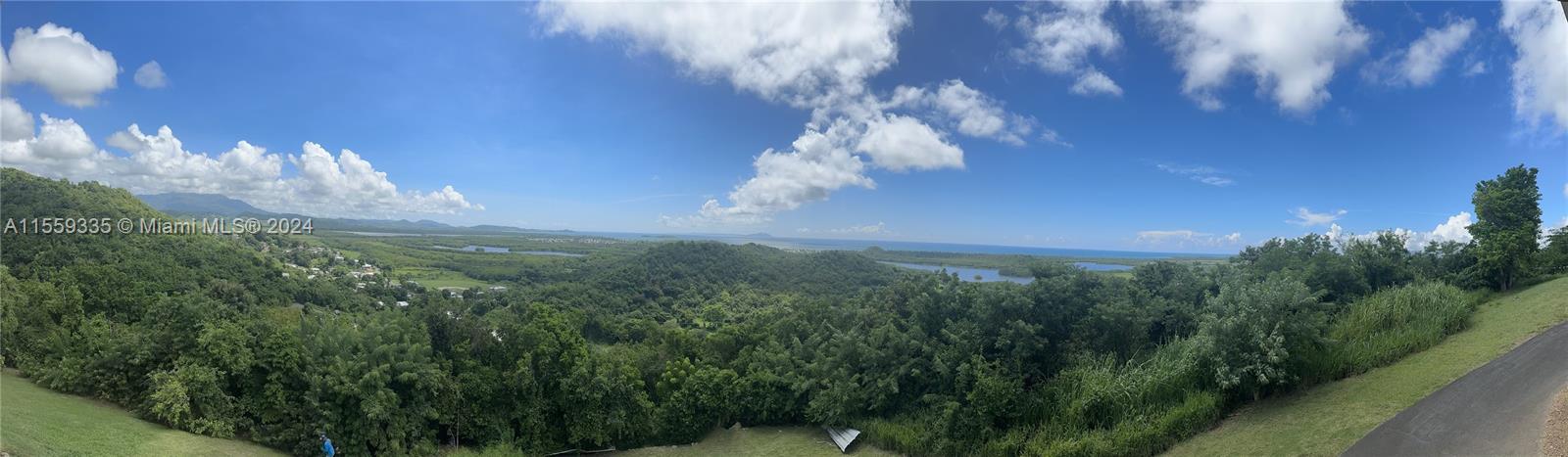 A panoramic view of a lush, hilly landscape overlooking a coastal area and the ocean — Barrio Anton Ruiz y PR - 925,  HUMACAO, PR 00741, PR