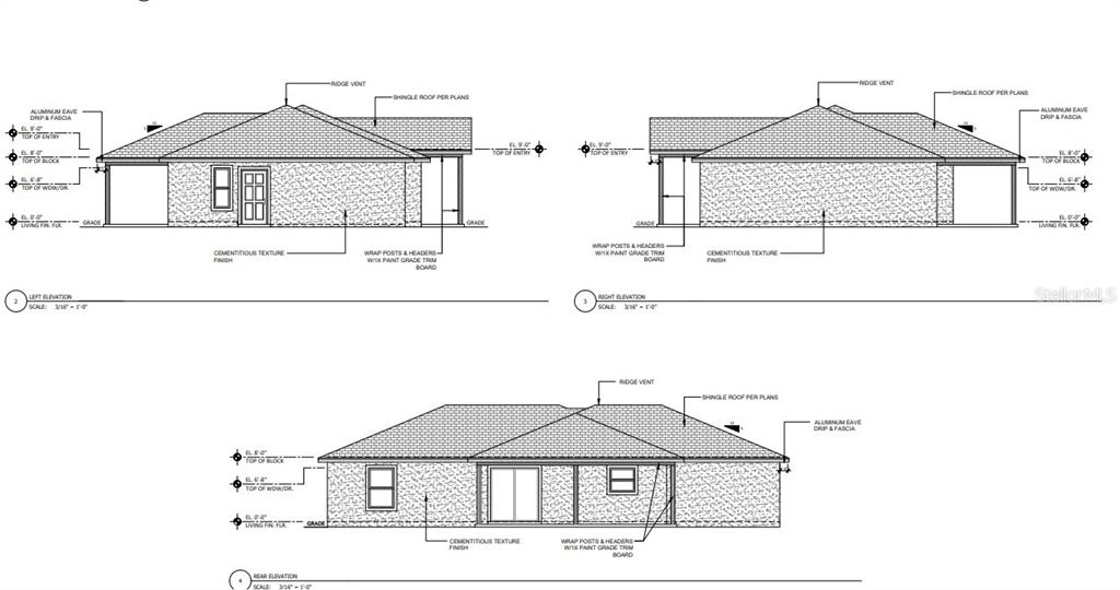 An empty garage with a concrete floor, overhead lighting, and a closed metal door — 4258 SW 157TH COURT SW, OCALA, FL
