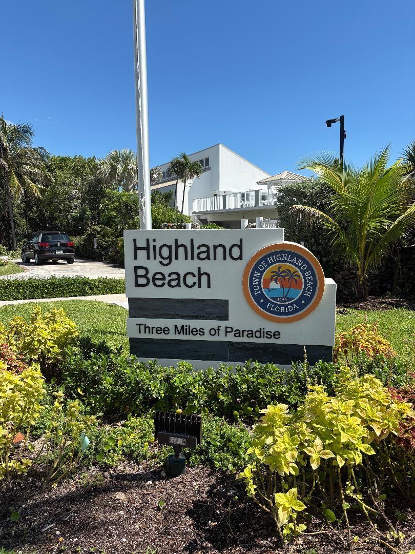 2575 S Ocean Blvd # 105S, Highland Beach FL 33487