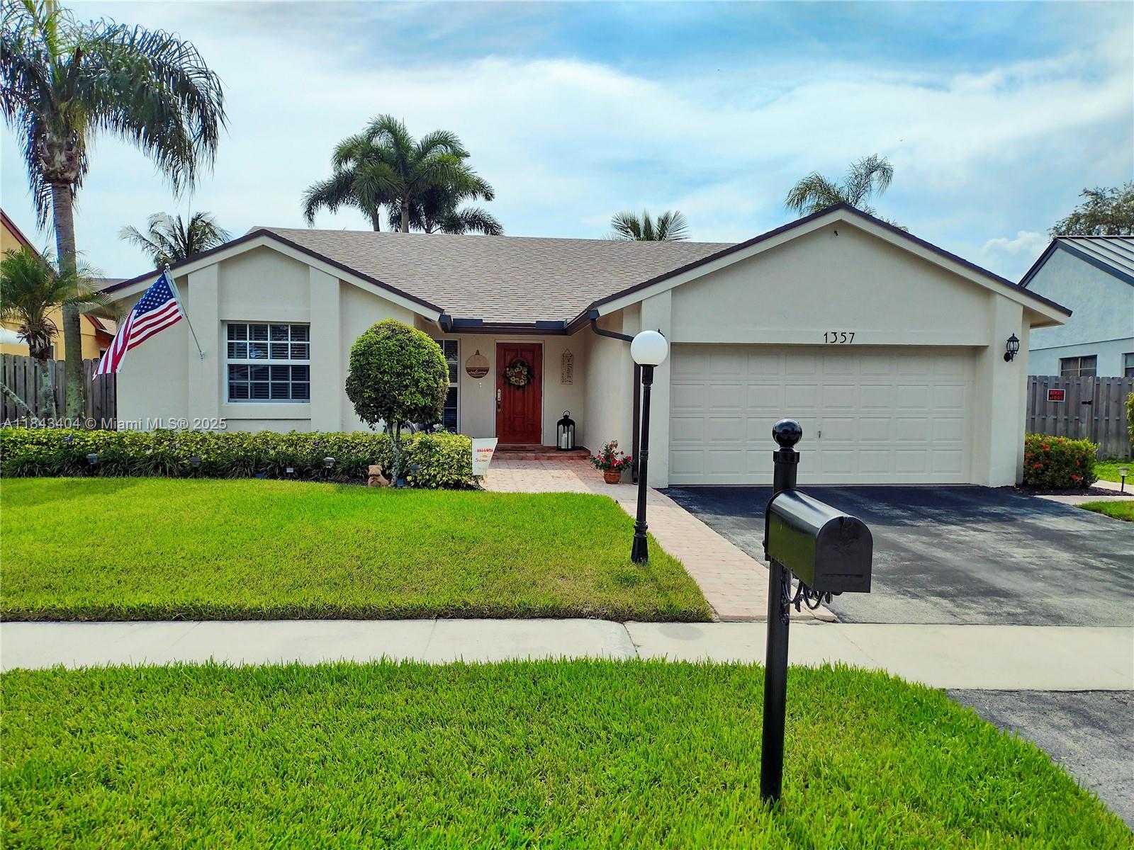 1357 SW 151st Ter, Sunrise FL 33326