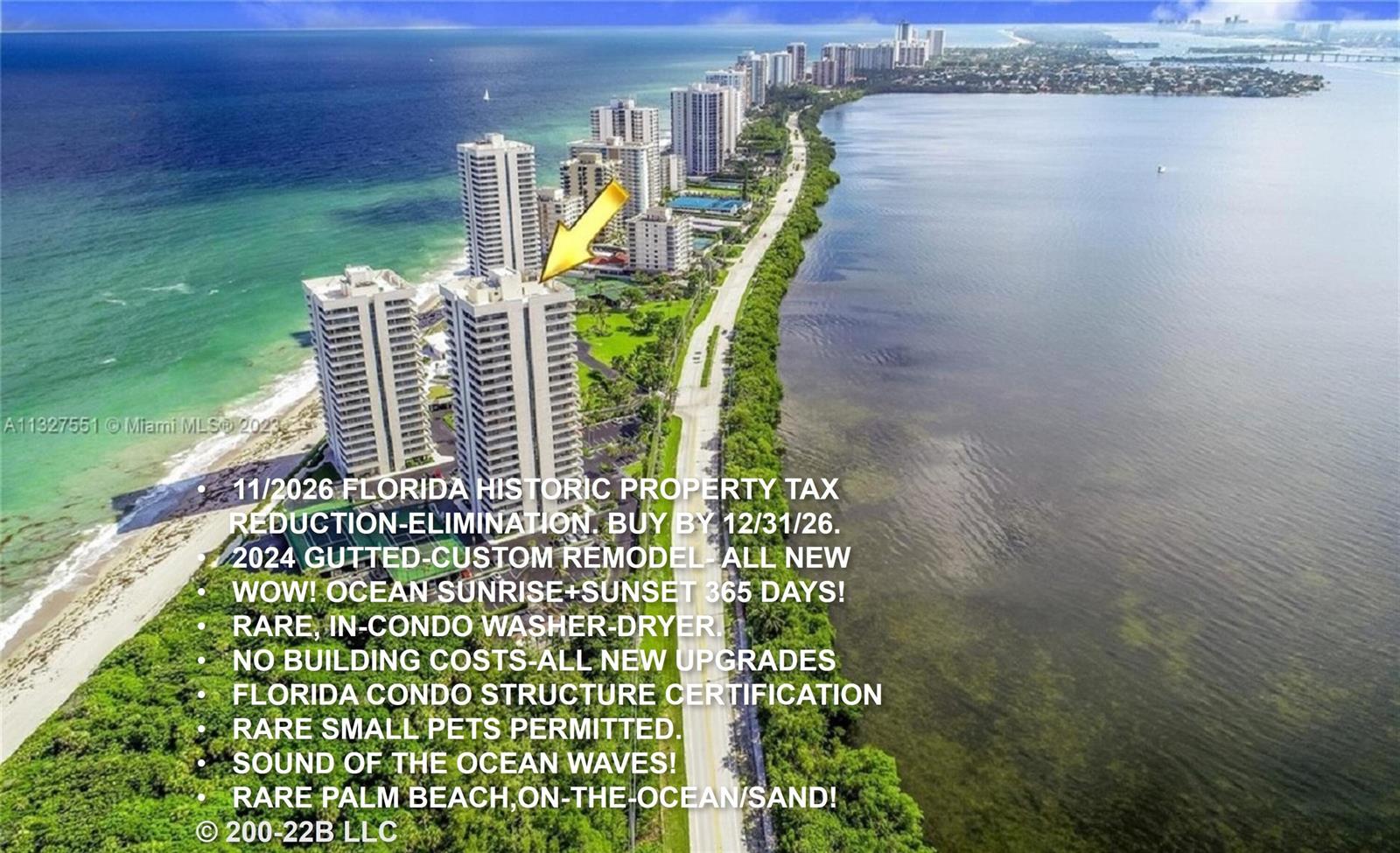 5550 N Ocean Drive # 22b, Singer Island FL 33404