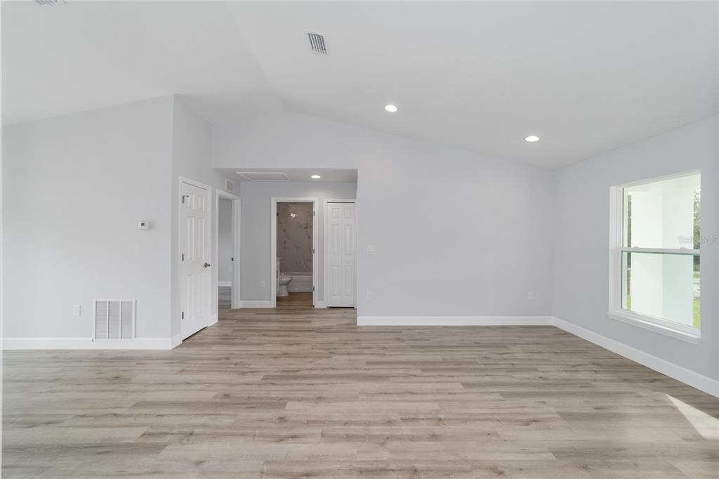 This is a floor plan for a three-bedroom, two-bathroom home with an attached garage — 15342 SW 38TH PLACE, OCALA, FL