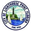 The official seal of the City of Lighthouse Point, Florida, featuring a lighthouse and sailboats — 1911 NE 27th Court # 3, Lighthouse Point FL 33064, LIGHTHOUSE POINT, FL