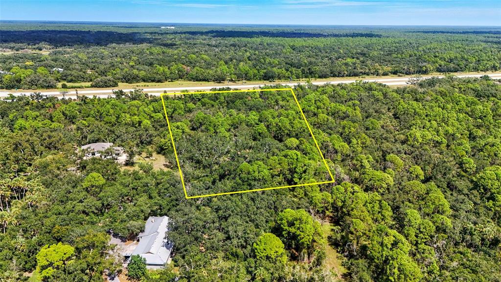 This image is a boundary survey map showing the property lines and dimensions of a lot — 0 S MOON DRIVE, VENICE, FL