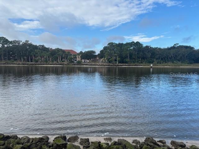 A view of a calm river with a rocky shoreline and trees in the background — 244 YACHT HARBOR DRIVE, PALM COAST, FL
