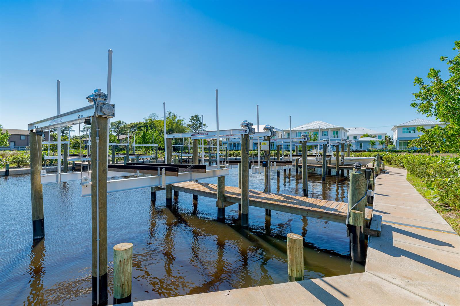 Private deeded dock — 4692 SE Manatee Way, Stuart FL 34997, STUART, FL