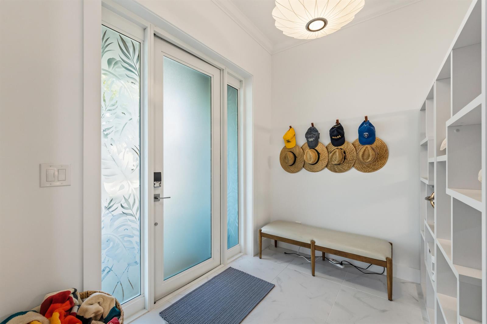 Etched glass sidelights — 4692 SE Manatee Way, Stuart FL 34997, STUART, FL