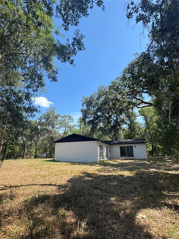 A view of a narrow, clear-water stream flowing through a wooded area with exposed tree roots — 4405 COCONUT COVE PLACE, VALRICO, FL