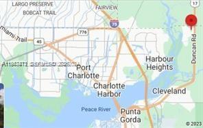 This is a map showing the location of a property near Port Charlotte, Florida — 29387 Goodhue, Punta Gorda FL 33982, PUNTA GORDA, FL