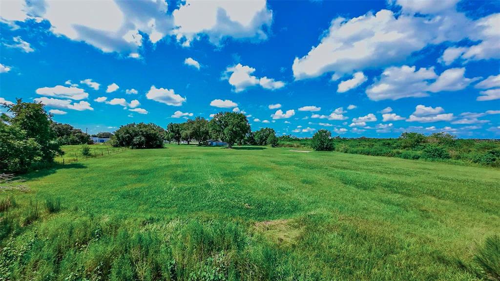 A wide, grassy field is surrounded by trees under a bright blue sky with clouds — 1030 CHALET SUZANNE ROAD, LAKE WALES, FL