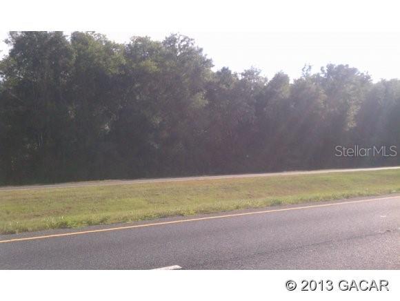 A view of a grassy roadside area with a dense line of trees in the background — 20785 W NEWBERRY ROAD, NEWBERRY, FL