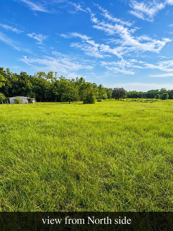 A grassy field stretches toward a small house and a line of trees under a sky — 500 SW 110TH AVENUE, OCALA, FL