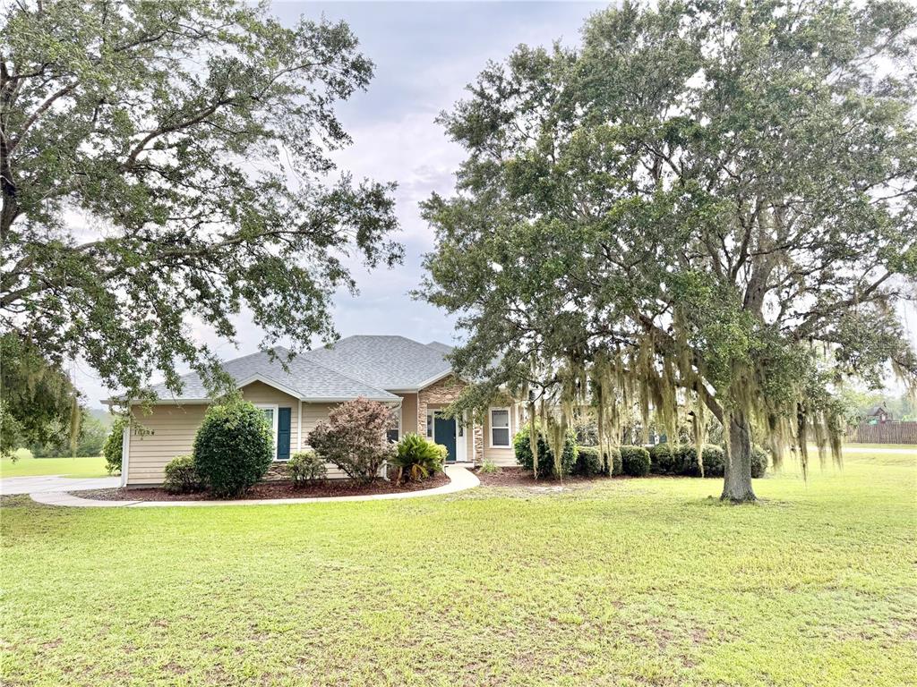 This is a floor plan of a single-story house with a garage and a lanai — 10144 SW 98 TERRACE, GAINESVILLE, FL
