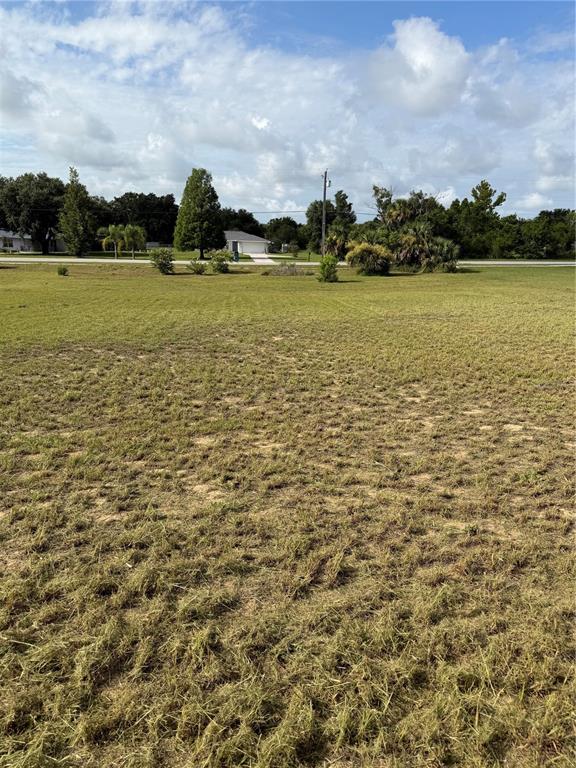 A wide, grassy vacant lot with scattered trees and a house visible in the distance — 0 NORTH BLVD W, DAVENPORT, FL