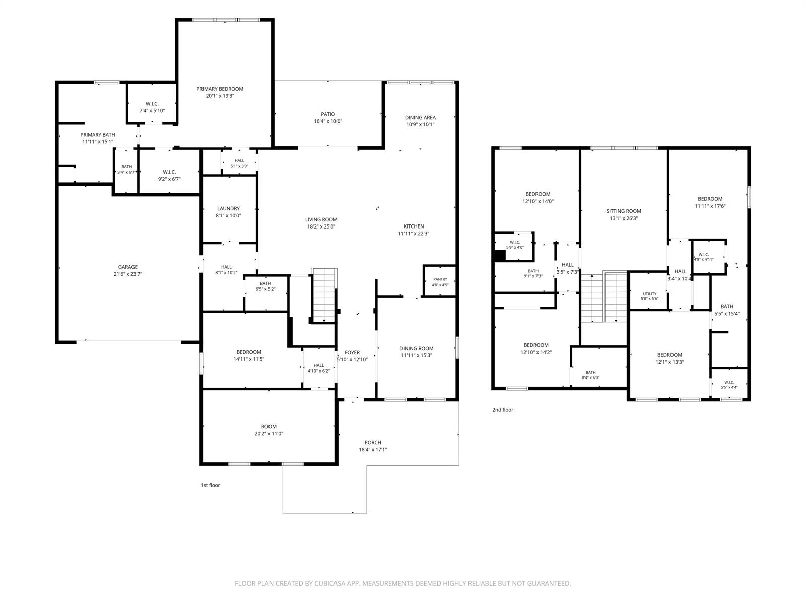 This is a floor plan showing the layout of a two-story residential home — 686 Hookline Circle, Loxahatchee FL 33470, LOXAHATCHEE, FL