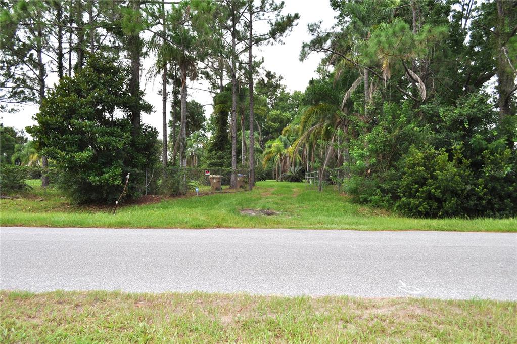 A paved road runs in front of a grassy lot enclosed by a chain-link fence — 5170 STAR LINE DRIVE, ST CLOUD, FL