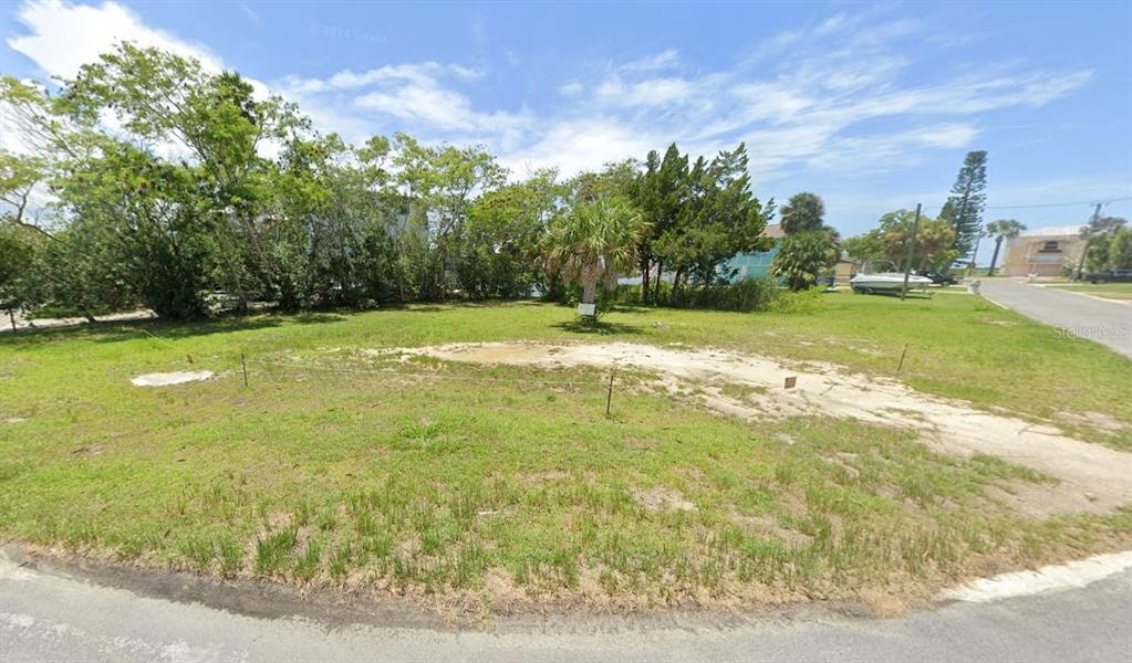 A vacant, grassy lot with a small palm tree and some surrounding trees — 3451 CRAPE MYRTLE DRIVE, HERNANDO BEACH, FL