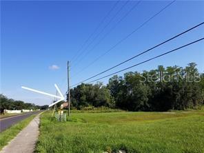 A grassy vacant lot sits next to a paved road with power lines overhead — 204 RONTUNDA DRIVE, KISSIMMEE, FL