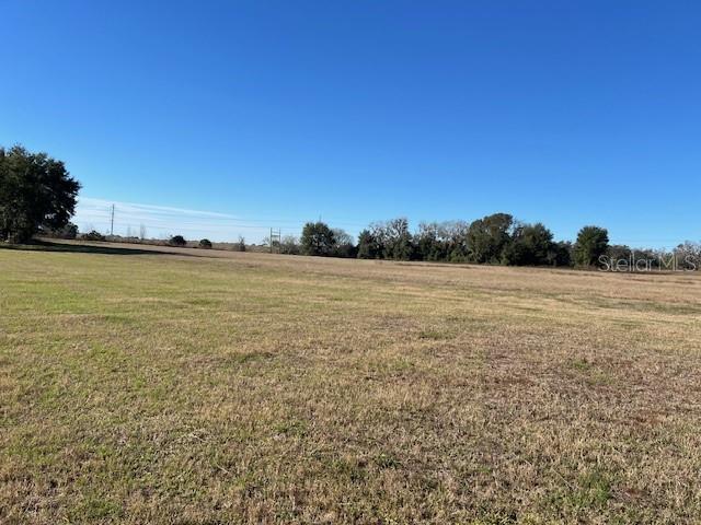 A large, flat, grassy field under a clear blue sky with trees in the distance — 0 NW 95TH STREET Lot 8, ANTHONY, FL