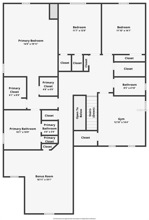 A kitchen features dark wood cabinets, granite countertops, a central island with seating, and stainless appliances — 10037 LEYBURN COURT, ORLANDO, FL