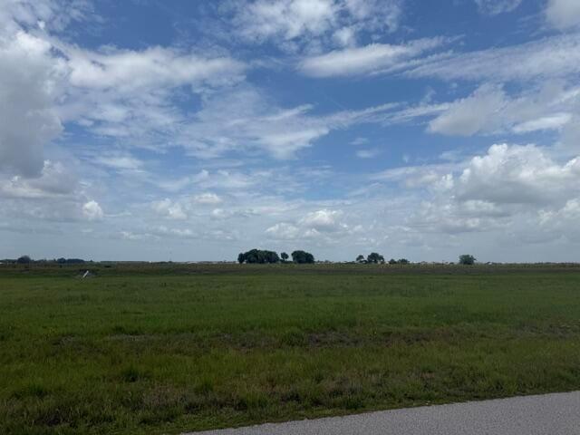 A wide, grassy field under a bright blue sky with scattered white clouds — 816 Woodmont Street, Sebring FL 33876, SEBRING, FL
