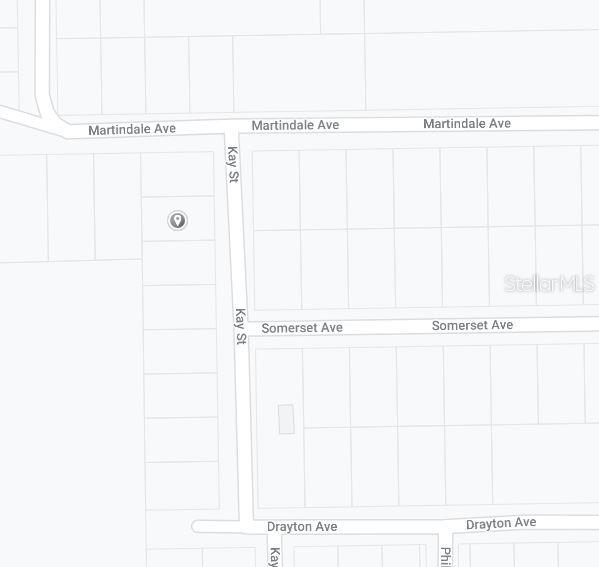This is a map showing property lots along Kay Street, Martindale Avenue, Somerset Avenue, and Drayton Avenue — 00 KAY STREET, INTERLACHEN, FL