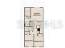 This is a floor plan showing the layout of a three-bedroom residential unit — 14856 LUCCA WAY, DADE CITY, FL