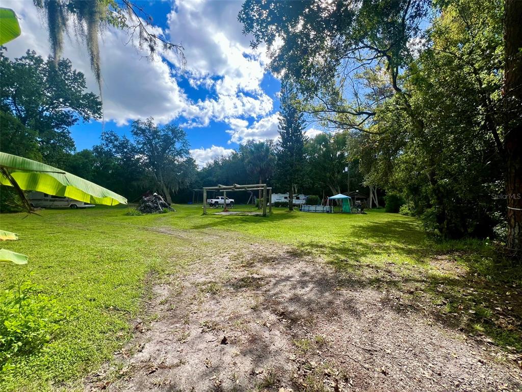 This is a land survey map showing property boundaries, parcel identification numbers, and surrounding right-of-way easements — 2175 W 25TH STREET, SANFORD, FL