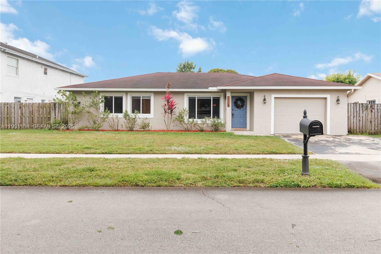 9908 NW 46th Ct, Sunrise FL 33351