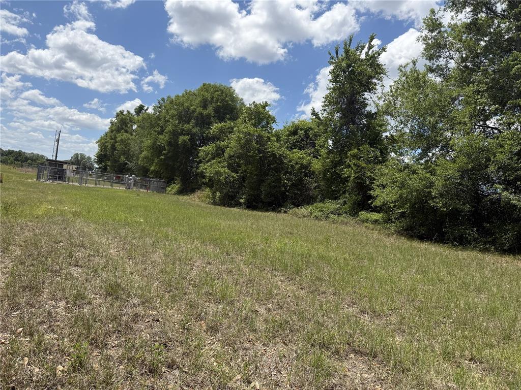 A grassy field with a line of trees and a fenced utility structure — 0 NW 140TH STREET, CHIEFLAND, FL