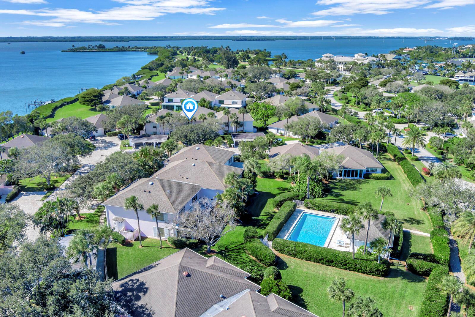 Aerial Of Water & Pool — VERO BEACH, FL