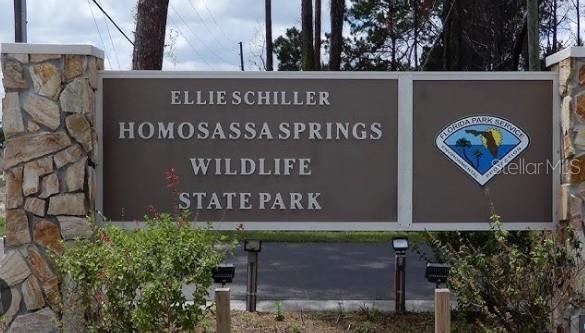 This is a map of the Chassahowitzka Wildlife Management Area in Hernando County, Florida — Lot 9 COMMERCIAL WAY, BROOKSVILLE, FL