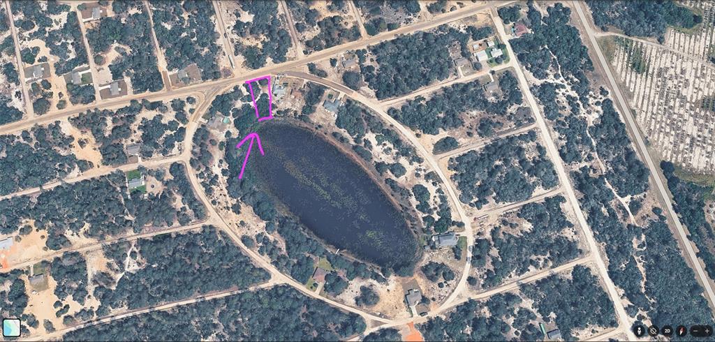 An aerial map view shows a residential lot highlighted in pink bordering a small lake — 433 GLORIA BOULEVARD, LAKE PLACID, FL