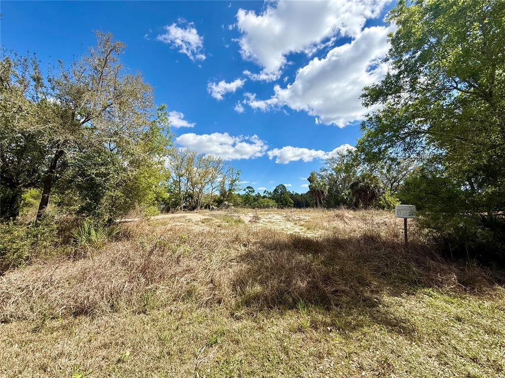 A vacant, grassy lot with scattered trees under a blue sky with white clouds — 13212 & 13206 MARYLAND AVENUE, PUNTA GORDA, FL