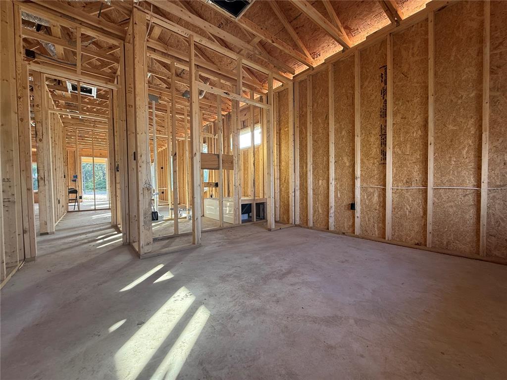 This rendering displays the bathroom finishes for Tanglewood Lot 1, including cabinetry, hardware, and tile — 21006 SW 1ST PLACE, NEWBERRY, FL