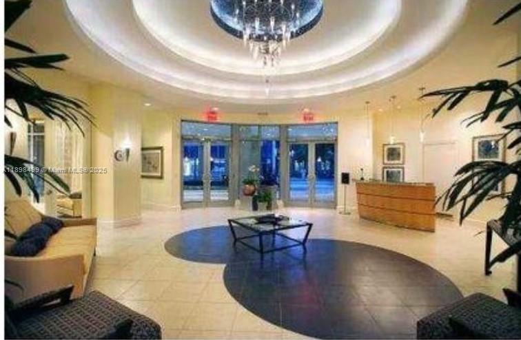 Lobby with 24 hour Security / Reception Desk. — HOLLYWOOD, FL