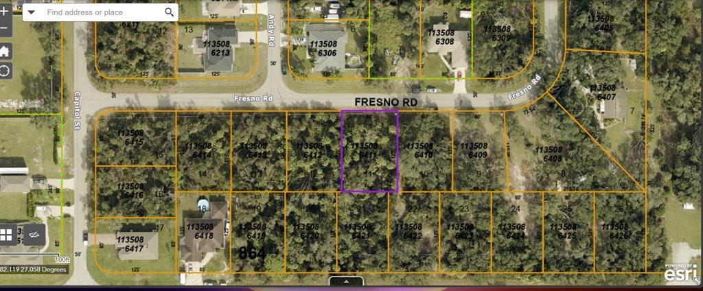 Lot 11 FRESNO ROAD